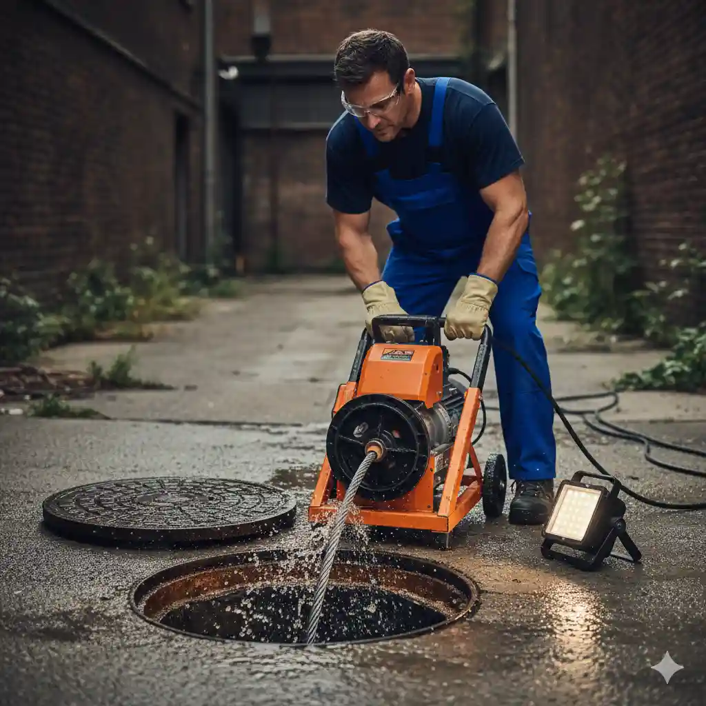 Destape de alcantarillado en Santiago