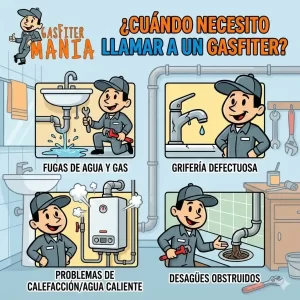 Gasfiter: Detección y Reparación de Fuga de Gas a Domicilio